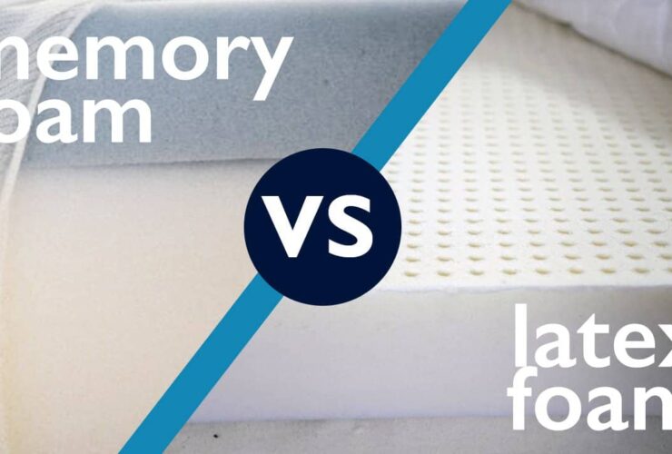 the Difference Between Memory Foam and Latex Mattresses