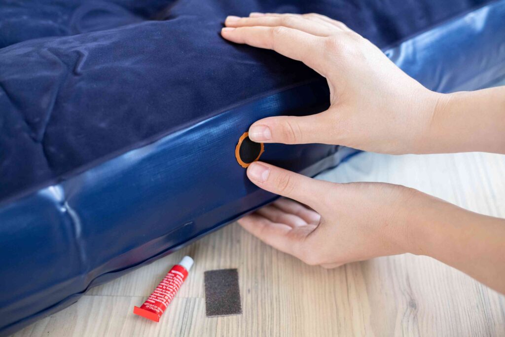 best way to fix a leaky air mattress